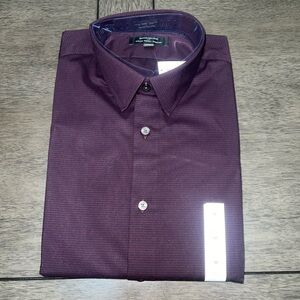 Banana republic maroon men’s dress shirt